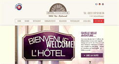 Desktop Screenshot of hotel-aster.com
